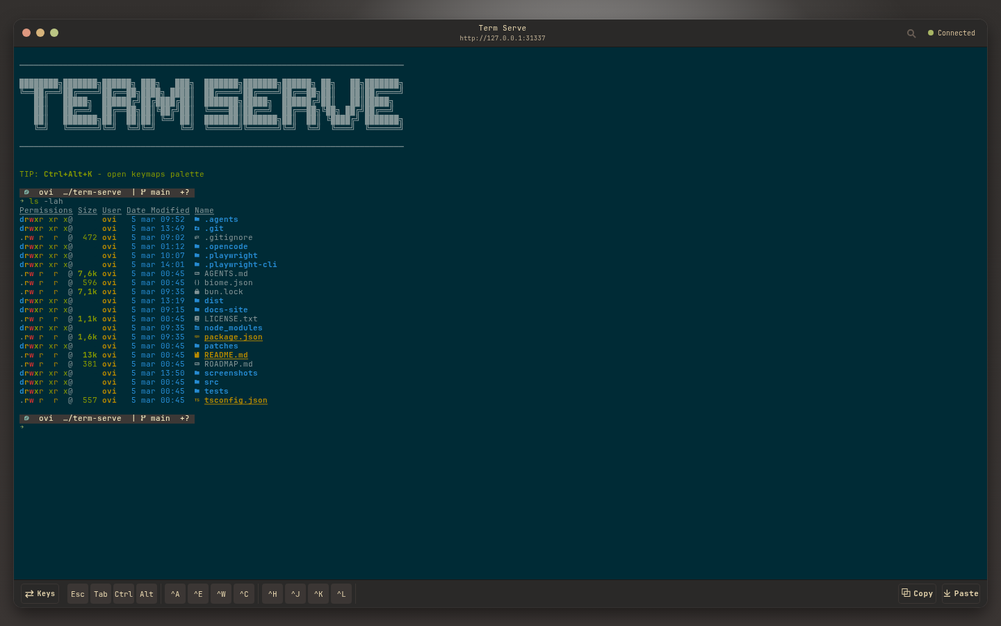 solarized-dark theme screenshot